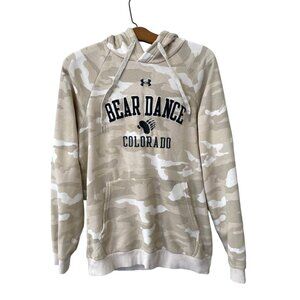 Under Armour Sweatshirt Size Small Camo Hoodie Bear Dance Colorado Loose Outdoor